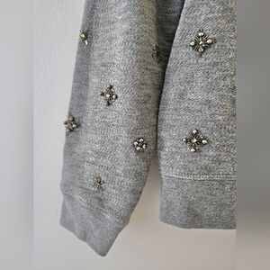 J Crew Embellished Sweater